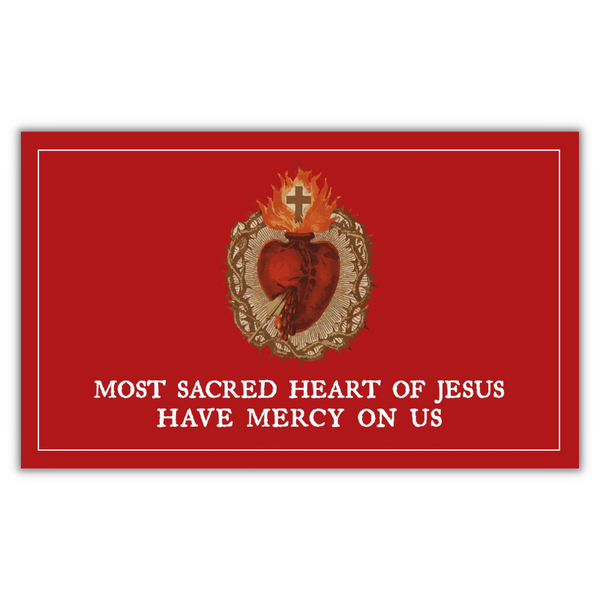 Sacred Heart Flag