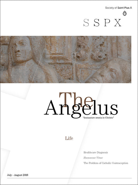 New issue of The Angelus compliments 2018 Angelus Press Conference:  "LIFE"