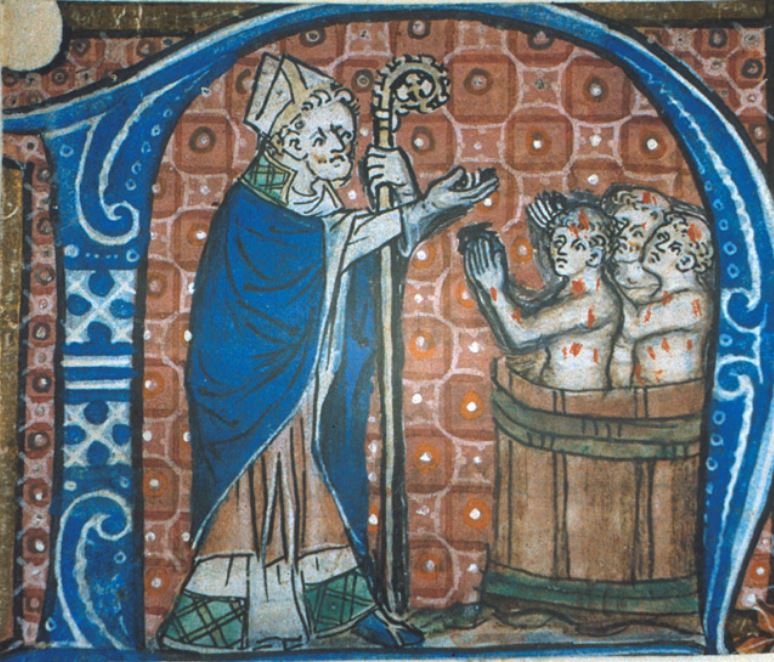 Advent Calendar: Thursday of the First Week - The Boys in the Brine