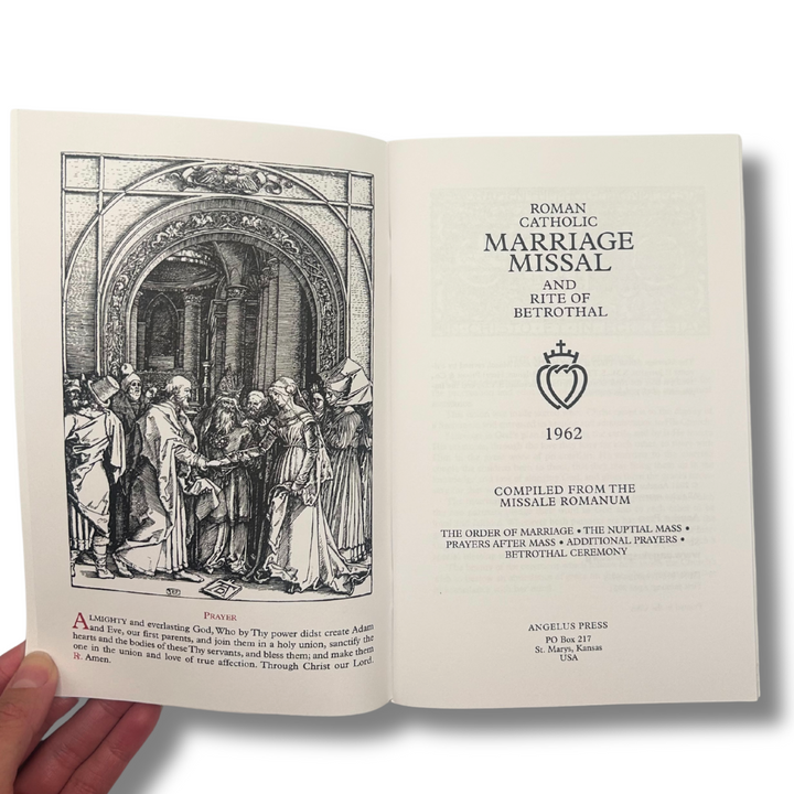 Marriage Mass Booklet