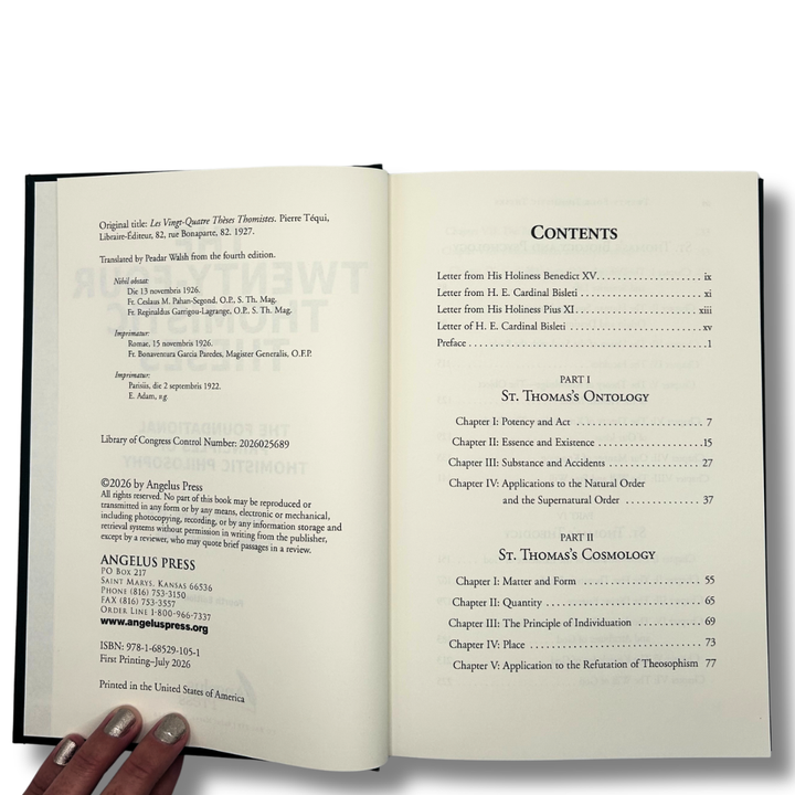 24 Thomistic Theses