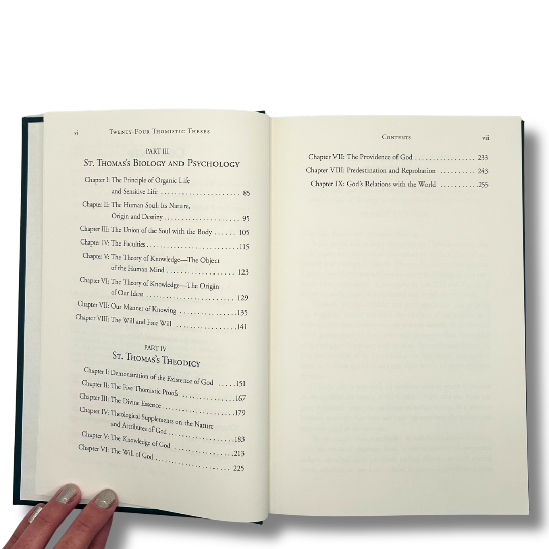 24 Thomistic Theses