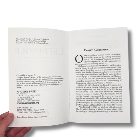 Life Of Gabrielle Lefebvre