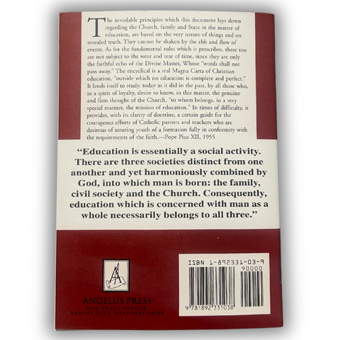 Enc: Divini Illius Magistri