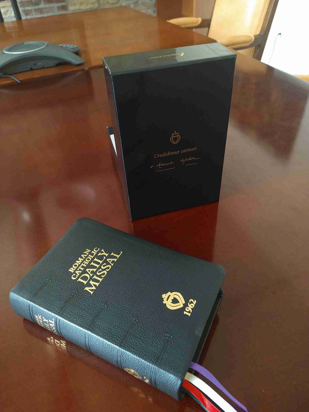 Genuine Leather: 1962 Roman Catholic Daily Missal