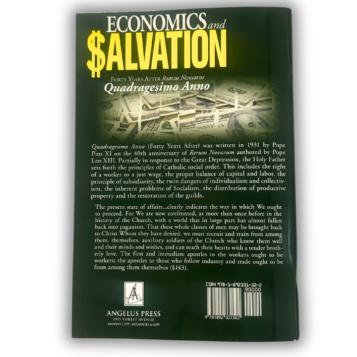 Economics &amp; Salvation
