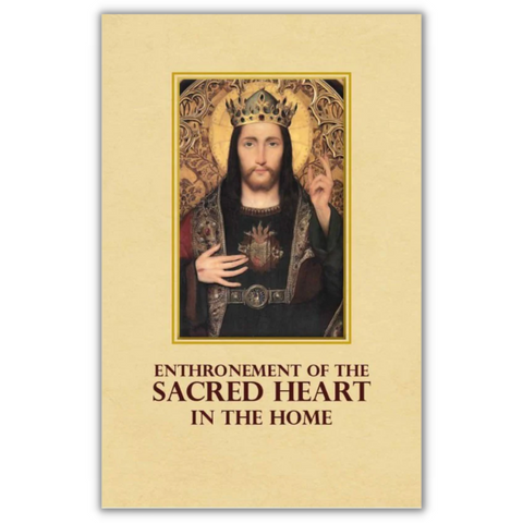 Enthronement Of The Sacred Heart In The Home Booklet