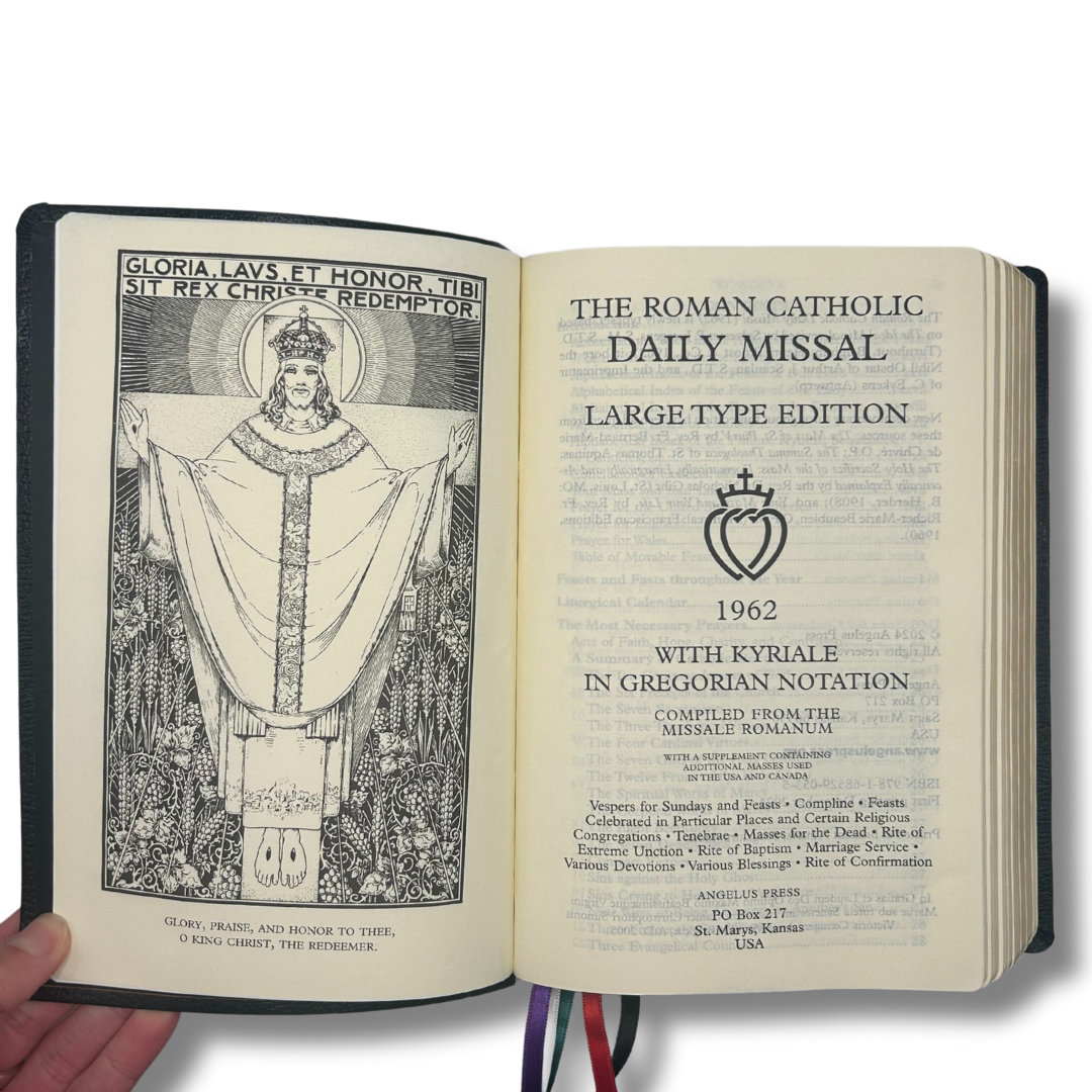 Misal Ror Roman Catholic Daily Missal Large Print - Angelus Press
