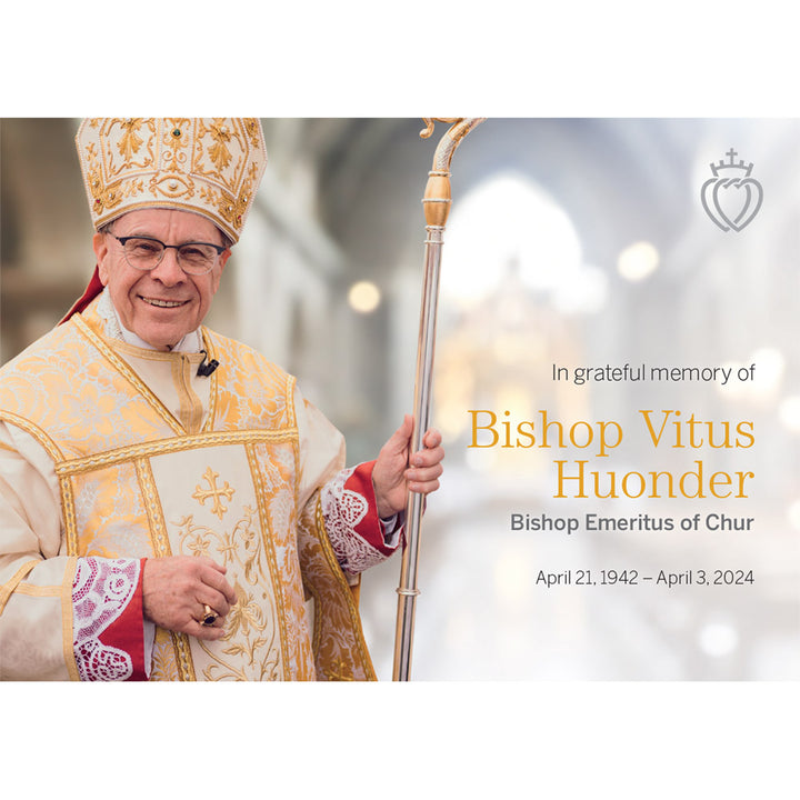 Bishop Vitus Huonder - In Grateful Memory