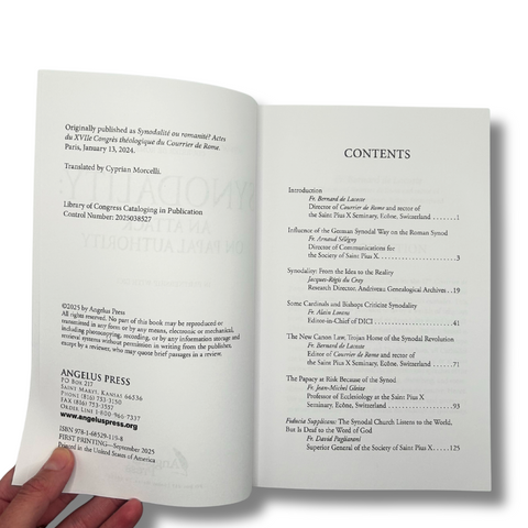 Synodality: An Attack on Papal Authority