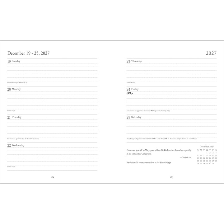 2027 Professional Liturgical Planner