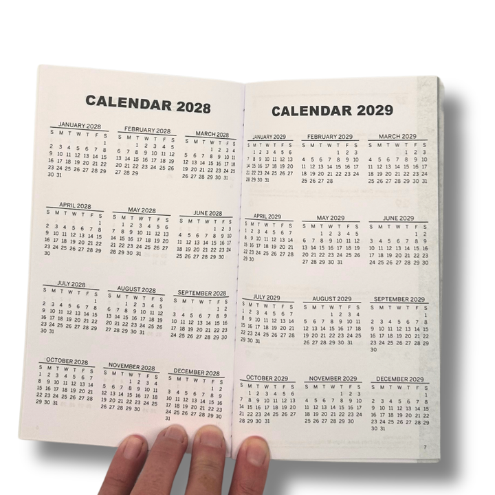 2027 Pocket Planner