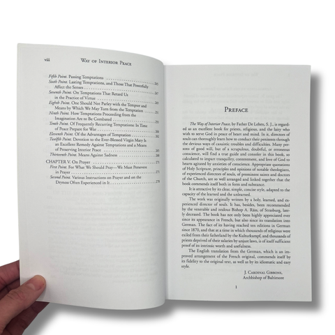 The Way of Interior Peace