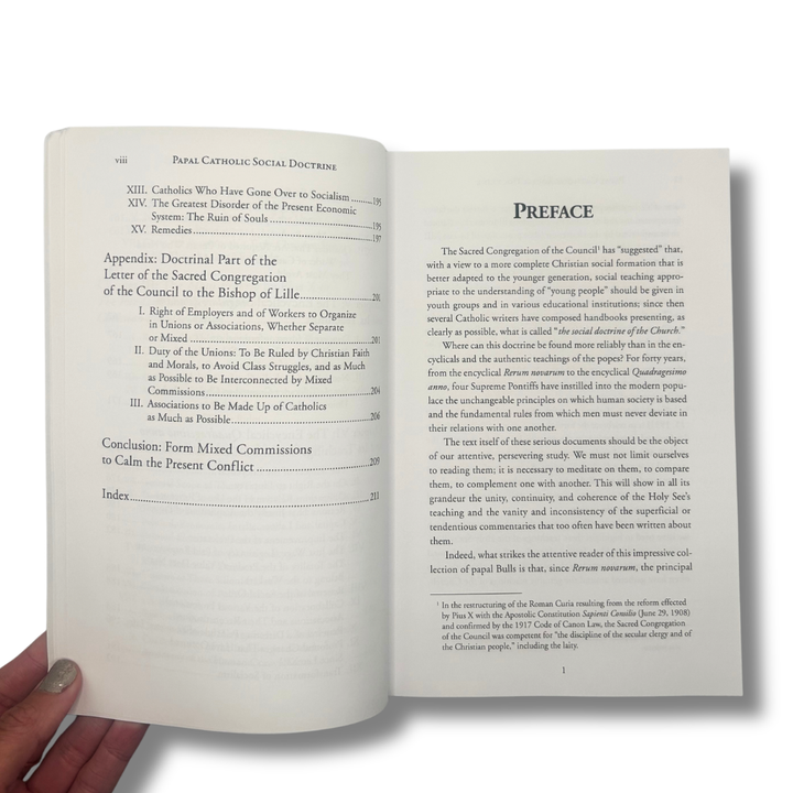 Papal Catholic Social Doctrine