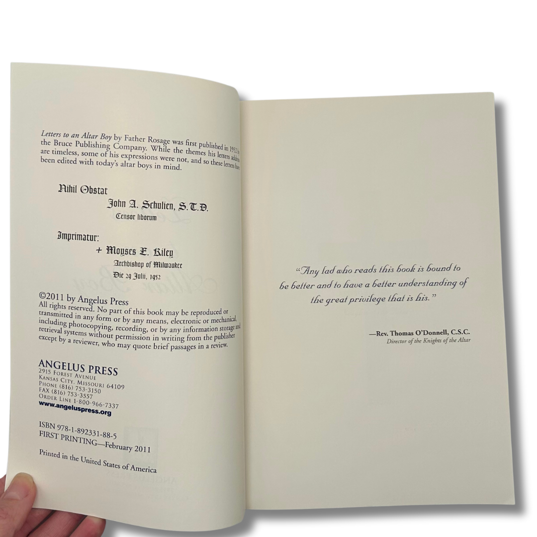 Letters To An Altar Boy
