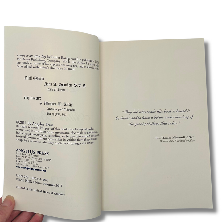 Letters To An Altar Boy