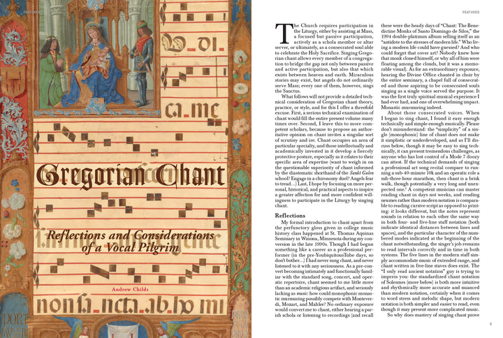 Angelus May June 2024 Sacred Music and Chant