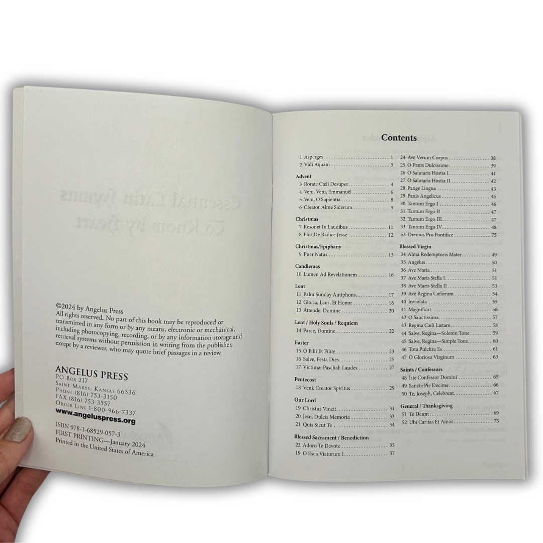 Essential Latin Hymns