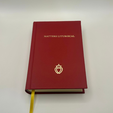 Matters Liturgical