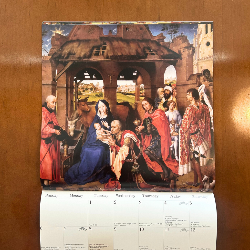 Calendar 837 2026 Traditional Liturgical Calendar - Angelus Press