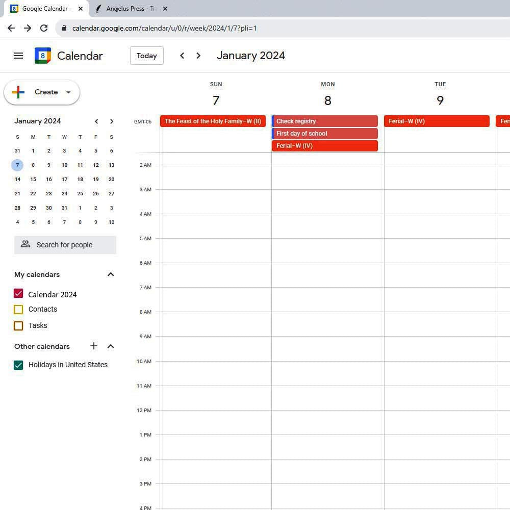 2024 Digital Liturgical Calendar ICS - Angelus Press 2024 Digital Liturgical Calendar ICS - Angelus Press