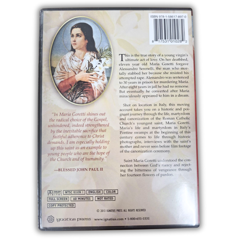 Saint Maria Goretti: Fourteen Flowers of Pardon DVD