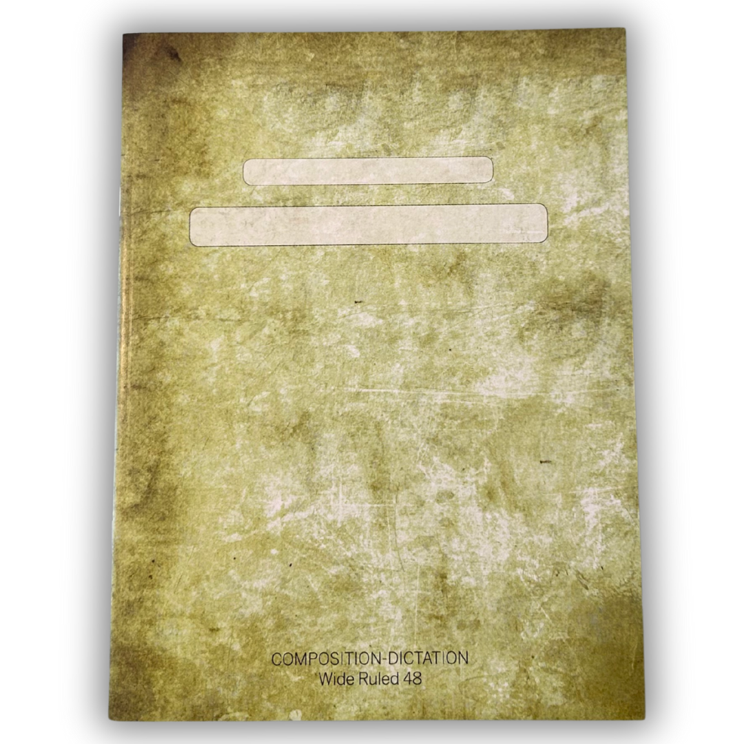 Wide-Ruled Comp Notebook 48 Pages