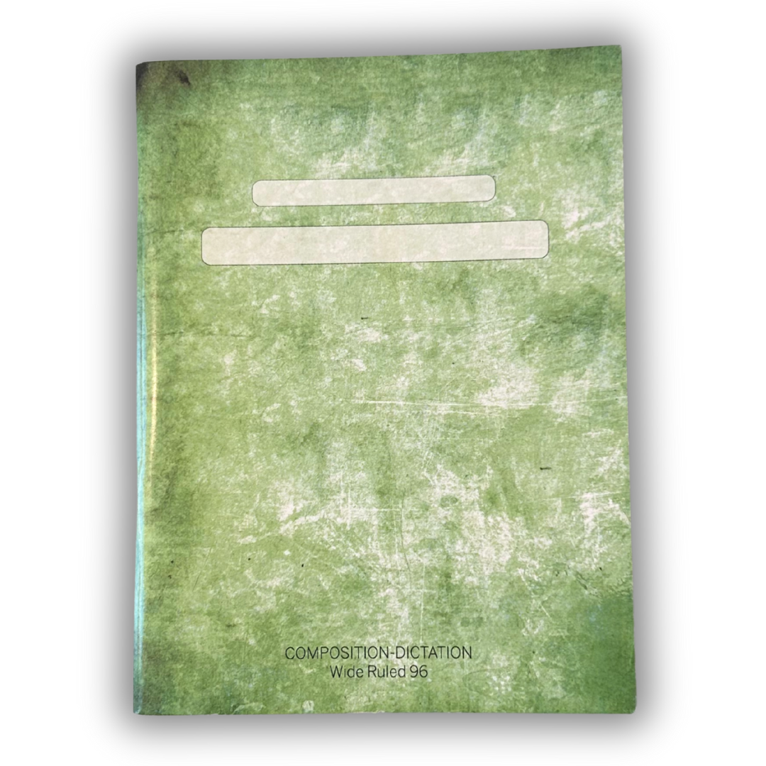 Wide-Ruled Comp Notebook 96 Pages