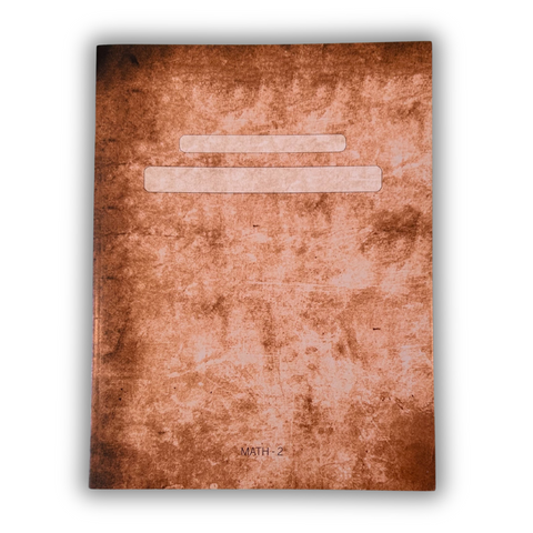 Math Notebook 2nd - 12th grade