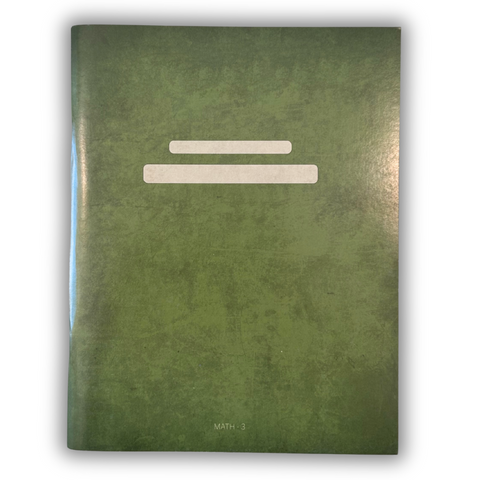 Math Notebook Number 3