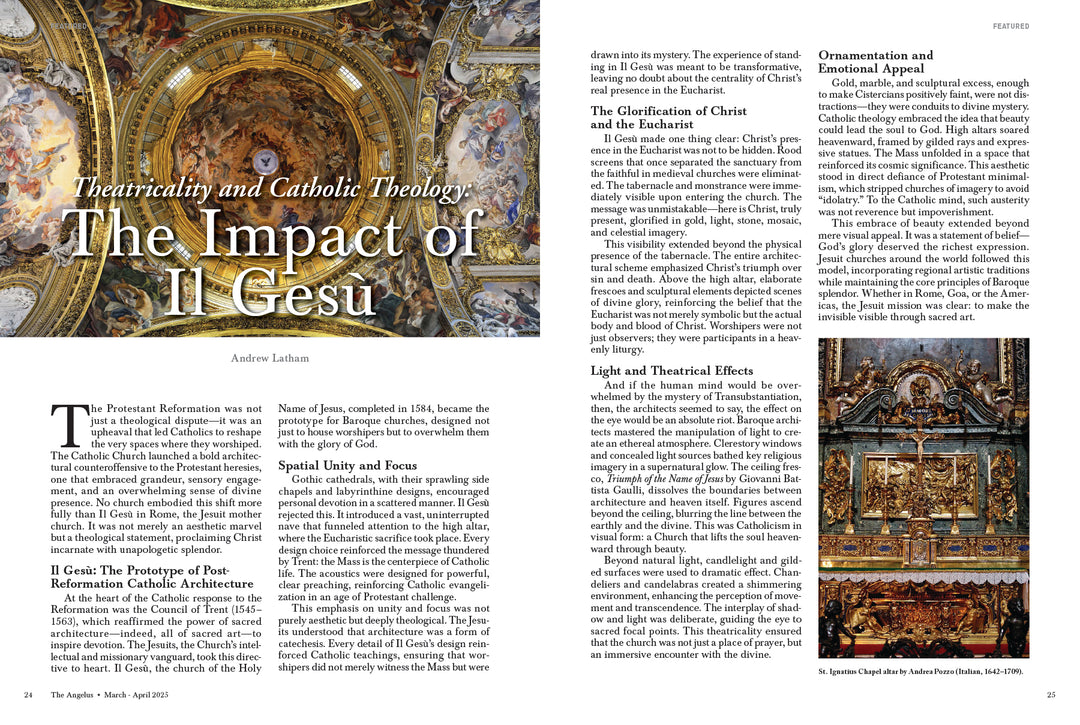 Angelus March April 2025 Counter Reformation