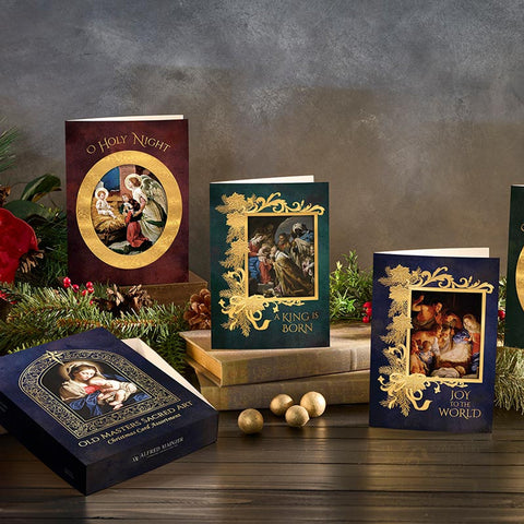 Old Masters Christmas Card Set (6 Asst)