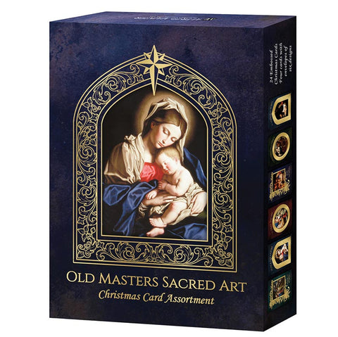 Old Masters Christmas Card Set (6 Asst)
