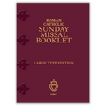 Sunday Missal Booklet Large Print