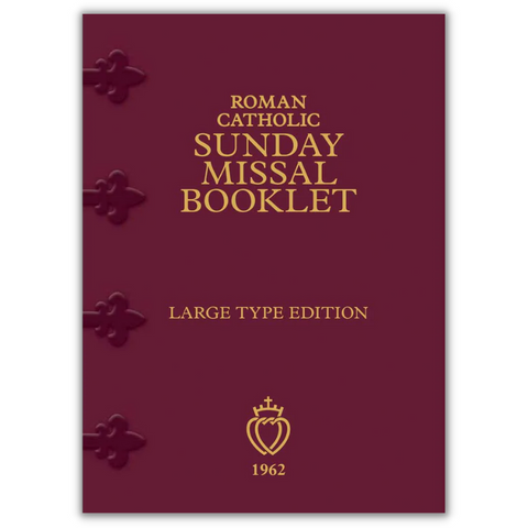 Sunday Missal Booklet Large Print