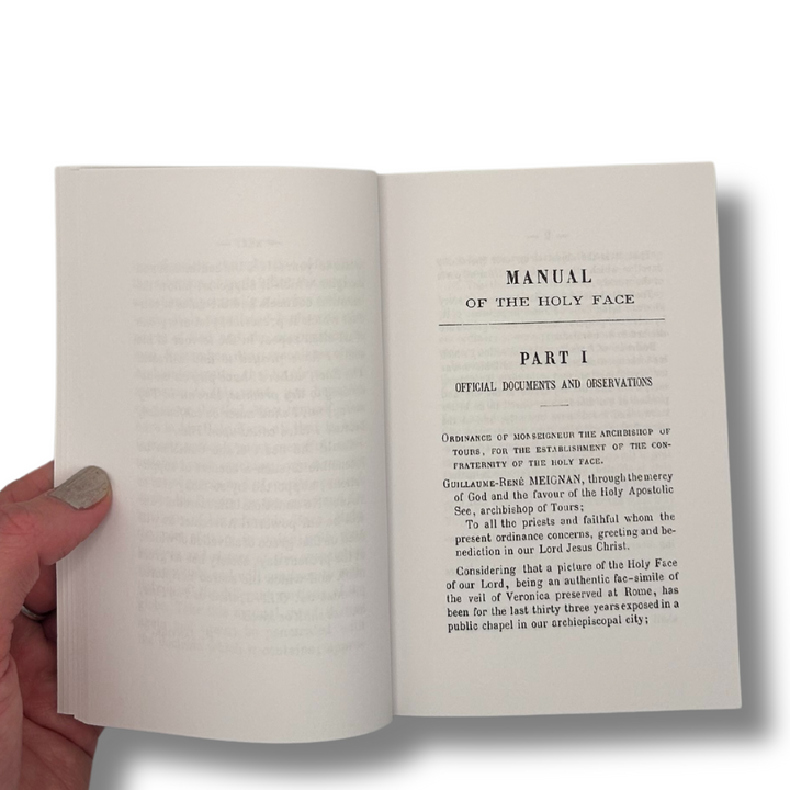 The Holy Face Manual