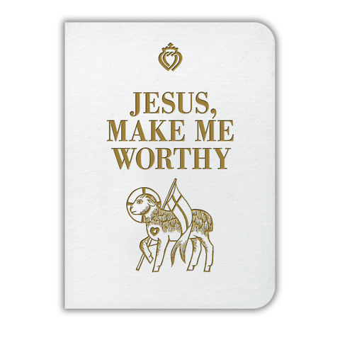 Jesus Make Me Worthy (White)