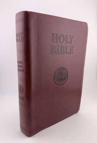 Douay-Rheims Bible: Burgundy
