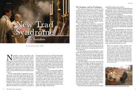 Angelus July August 2024  New to Tradition