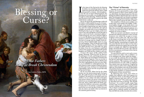 Angelus July August 2025 Fatherhood