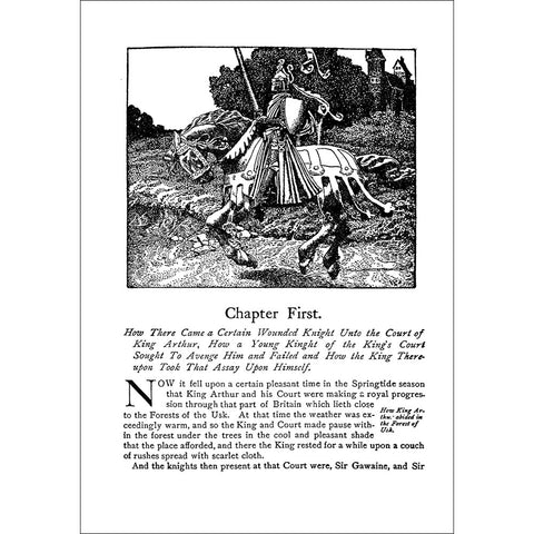 King Arthur and His Knights