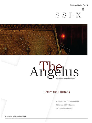 Angelus November December 2018 Before the Puritans