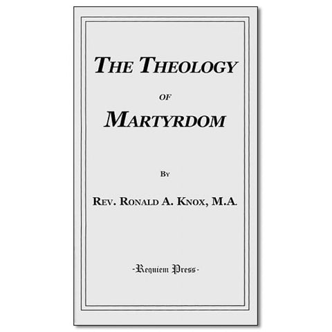 C-Theology Of Martyrdom