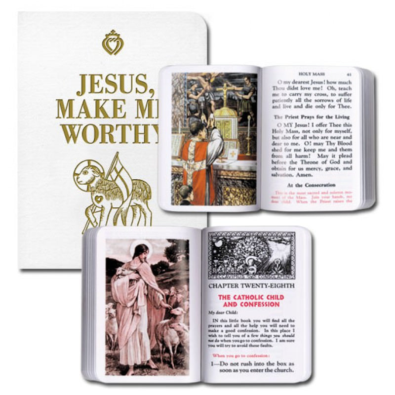 Jesus Make Me Worthy (white)