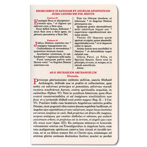 Leonine Exorcism Ritual Insert (solo)