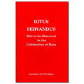 Ritus Servandus (W. Errata Sheet)