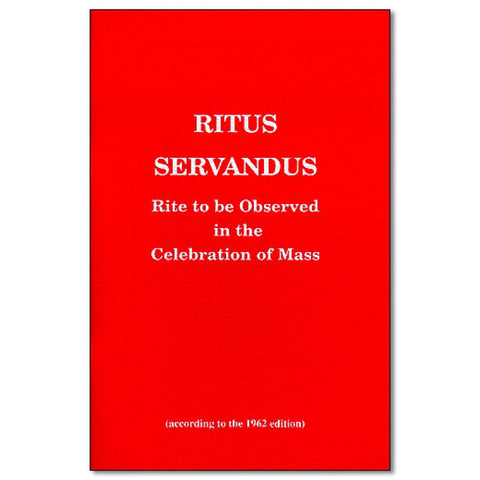 Ritus Servandus (w. Errata Sheet)