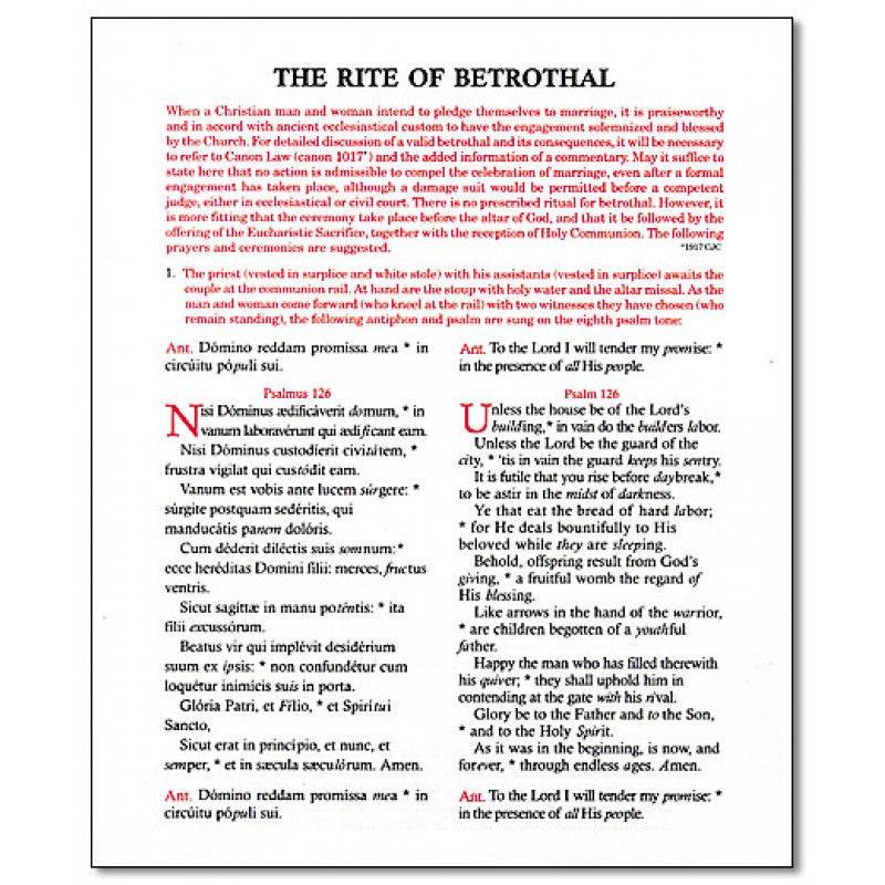 Rite of Betrothal