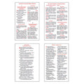 Breviary Inserts (4-Card Set)