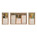 Set: Altar Cards (Small Pictorial - 8 Inch)